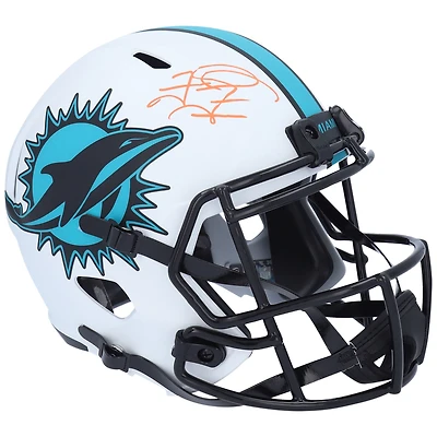 Tua Tagovailoa Miami Dolphins Autographed Riddell Lunar Speed Replica Helmet