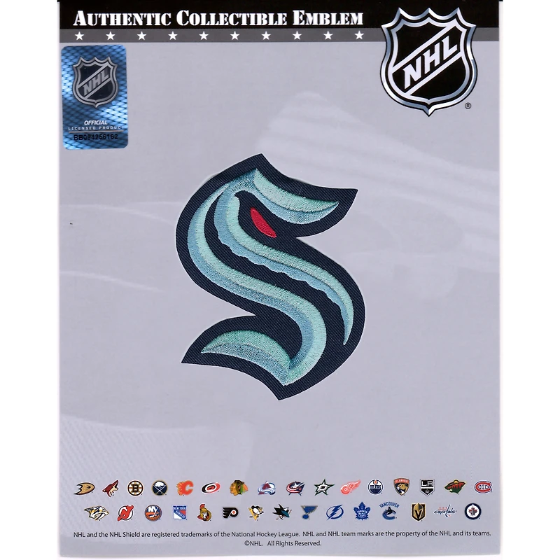 Seattle Kraken Unsigned National Emblem Primary Logo Jersey Patch