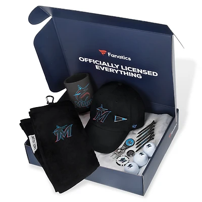 Miami Marlins Fanatics Pack Golf-Themed Gift Box - $105+ Value