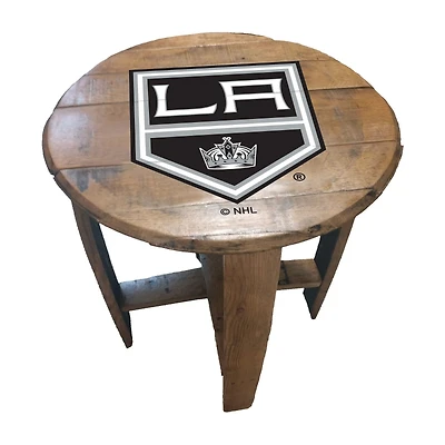 Imperial Los Angeles Kings Oak Barrel Table