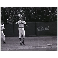 Carlton Fisk Boston Red Sox Autographed 16'' x 20'' Stay Fair Photograph
