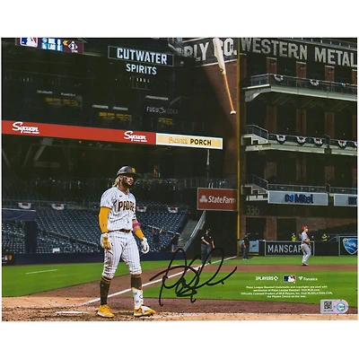 Fernando Tatis Jr. San Diego Padres Autographed 8" x 10" Bat Flip Photograph