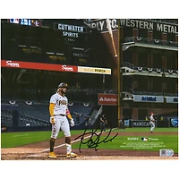 Fernando Tatis Jr. San Diego Padres Autographed 8" x 10" Bat Flip Photograph