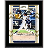 Christian Yelich Milwaukee Brewers 10.5'' x 13'' Sublimated Player Name Plaque