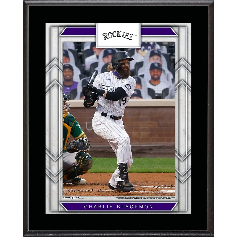 Charlie Blackmon Colorado Rockies 10.5'' x 13'' Sublimated Player Name Plaque