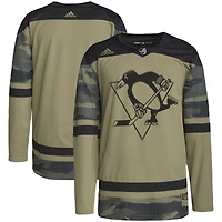 Men's adidas Camo Pittsburgh Penguins Military Appreciation Team Authentic Practice Jersey