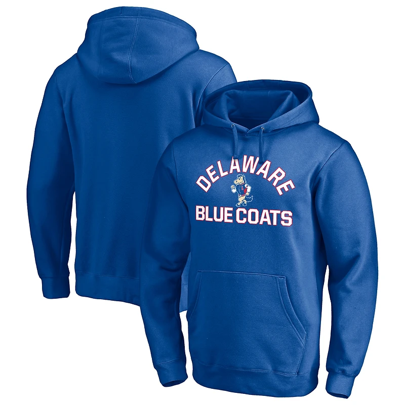 Men's Blue Delaware Blue Coats Overtime Pullover Hoodie