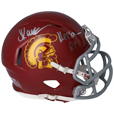Marcus Allen USC Trojans Autographed Riddell Speed Mini Helmet with "Heisman 81" Inscription
