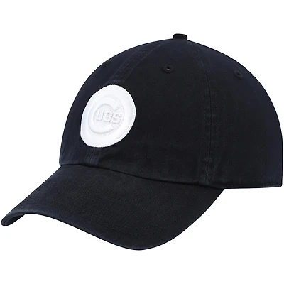 Men's '47 Black Chicago Cubs Challenger Adjustable Hat