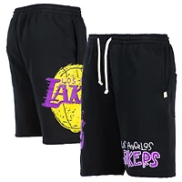 Men's After School Special Black Los Angeles Lakers Shorts
