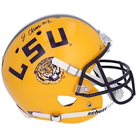 Ja'Marr Chase LSU Tigers Autographed Riddell Speed Replica Helmet