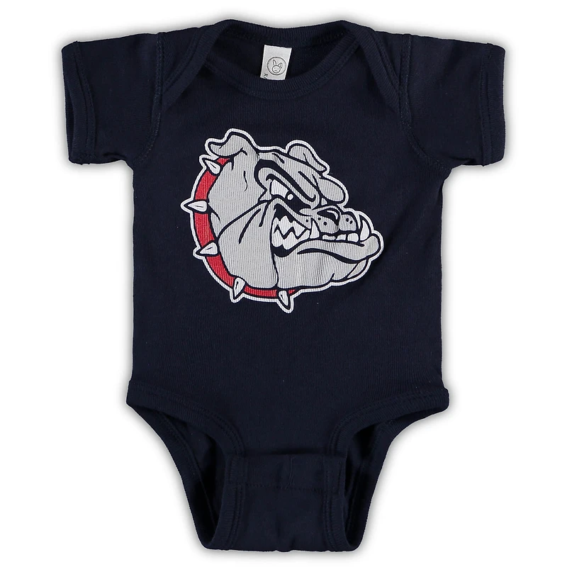 Newborn & Infant Navy Gonzaga Bulldogs Big Team Logo Bodysuit