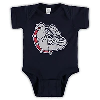 Newborn & Infant Navy Gonzaga Bulldogs Big Team Logo Bodysuit