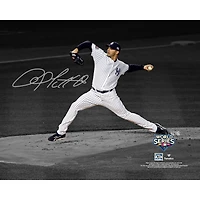 Andy Pettitte New York Yankees Autographed 8'' x 10'' Cooperstown Collection 2009 World Series Pitching Photograph