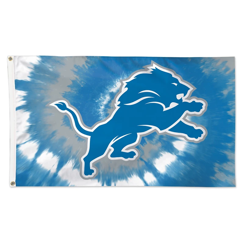 WinCraft Detroit Lions 3' x 5' Tye Dye Deluxe Single-Sided Flag