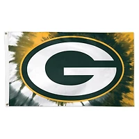 WinCraft Green Bay Packers 3' x 5' Tye Dye Deluxe Single-Sided Flag