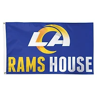 WinCraft Los Angeles Rams 3' x 5' Slogan Deluxe Single-Sided Flag