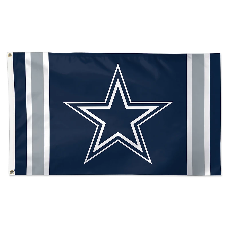 WinCraft Dallas Cowboys 3' x 5' Vertical Stripes Deluxe Single-Sided Flag
