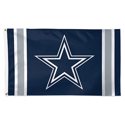 WinCraft Dallas Cowboys 3' x 5' Vertical Stripes Deluxe Single-Sided Flag