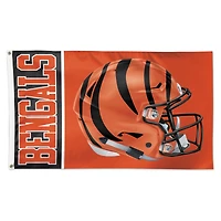 WinCraft Cincinnati Bengals 3' x 5' Helmet Deluxe Single-Sided Flag
