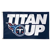 WinCraft Tennessee Titans 3' x 5' Slogan Deluxe Single-Sided Flag