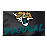 WinCraft Jacksonville Jaguars 3' x 5' Slogan Deluxe Single-Sided Flag