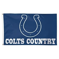 WinCraft Indianapolis Colts 3' x 5' Slogan Deluxe Single-Sided Flag