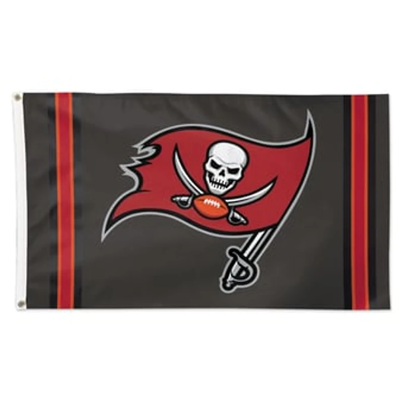 WinCraft Tampa Bay Buccaneers 3' x 5' Vertical Stripes Deluxe Single-Sided Flag