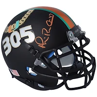 Michael Irvin Miami Hurricanes Autographed Schutt Tradition Mini Helmet - Fanatics Exclusive