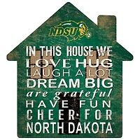 NDSU Bison 12'' Team House Sign