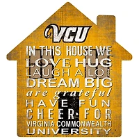 VCU Rams 12'' Team House Sign