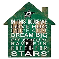 Dallas Stars 12'' Team House Sign