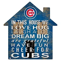 Chicago Cubs 12'' Team House Sign