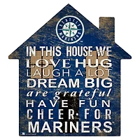 Seattle Mariners 12'' Team House Sign