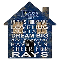 Tampa Bay Rays 12'' Team House Sign