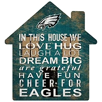 Philadelphia Eagles 12'' Team House Sign