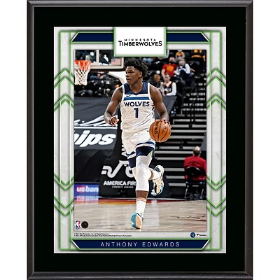 Anthony Edwards Minnesota Timberwolves 10" x 13" Sublimated Player Plaque