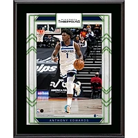 Anthony Edwards Minnesota Timberwolves 10" x 13" Sublimated Player Plaque
