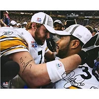 Ben Roethlisberger & Jerome Bettis Pittsburgh Steelers Autographed 16" x 20" Super Bowl XL Champions Photograph