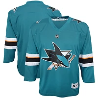 Youth Teal San Jose Sharks 2021/22 Home - Replica Jersey