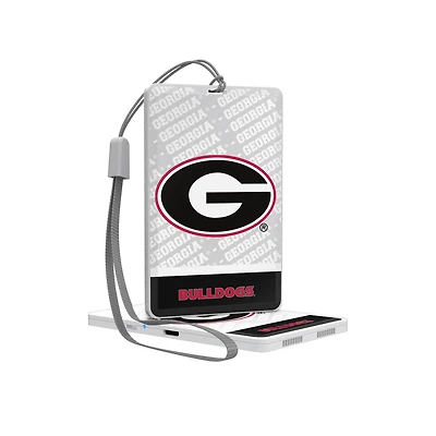 Georgia Bulldogs Primary Logo End Zone Pocket Bluetooth Speaker