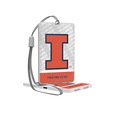 Illinois Fighting Illini End Zone Pocket Bluetooth Speaker