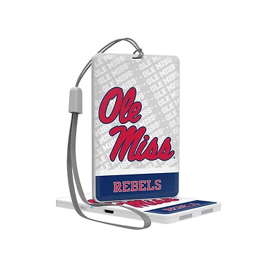 Ole Miss Rebels Primary Logo End Zone Pocket Bluetooth Speaker