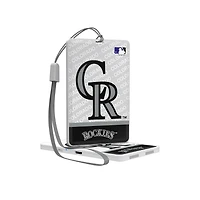 Colorado Rockies End Zone Pocket Bluetooth Speaker