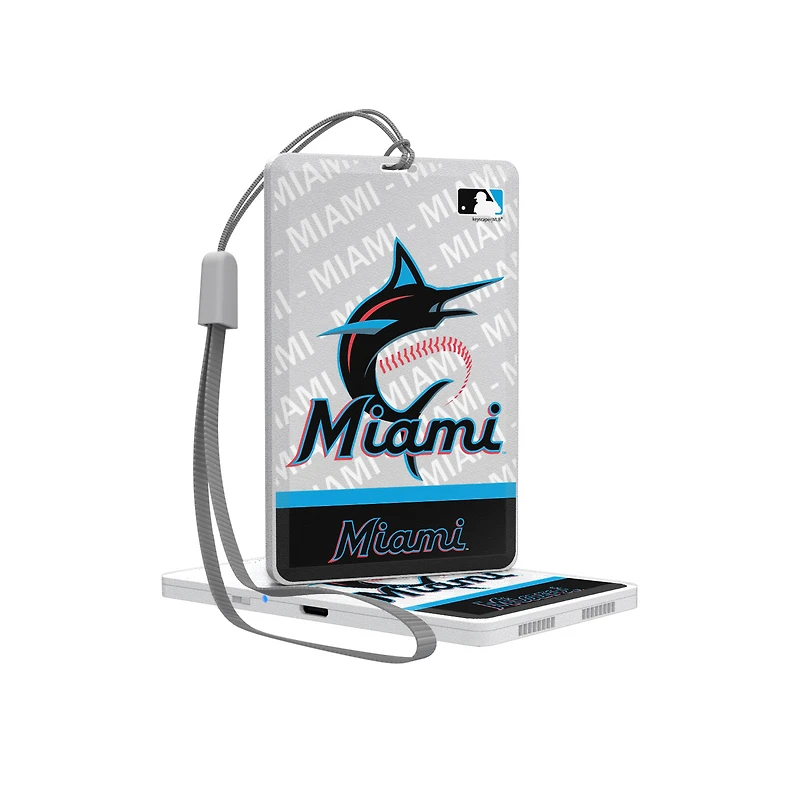 Miami Marlins End Zone Pocket Bluetooth Speaker