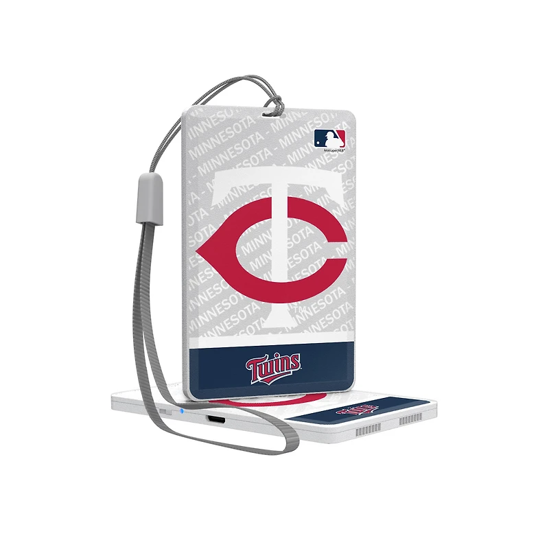 Minnesota Twins End Zone Pocket Bluetooth Speaker