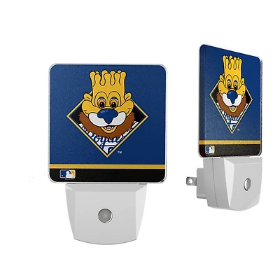 Kansas City Royals Stripe Mascot Nightlight 2-Pack