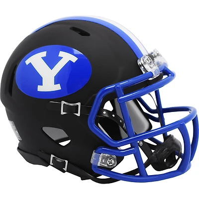 BYU Cougars Matte Black Speed Mini Helmet