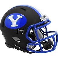 BYU Cougars Matte Black Speed Mini Helmet
