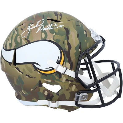 Herschel Walker Minnesota Vikings Autographed Riddell Camo Alternate Speed Replica Helmet